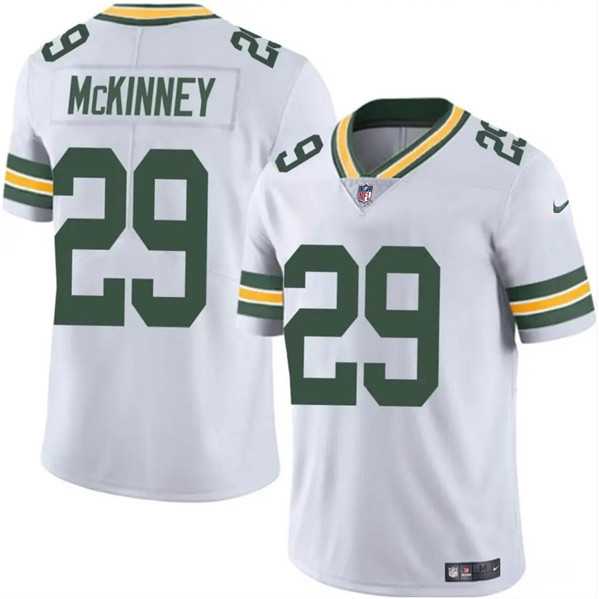 Men & Women & Youth Green Bay Packers #29 Xavier McKinney White Vapor Limited Football Stitched Jersey->green bay packers->NFL Jersey